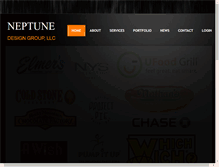 Tablet Screenshot of neptunedesigngroup.com